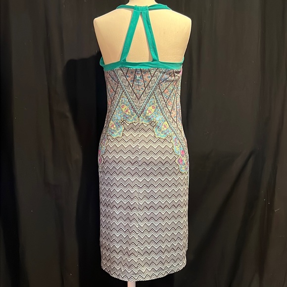 Summer ☀️Prana Multicolor Patterned Dress - Picture 6 of 14